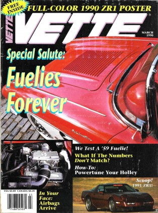 VETTE 1990 MAR - FUEL INJECTION SPECIAL, Z06, FX3